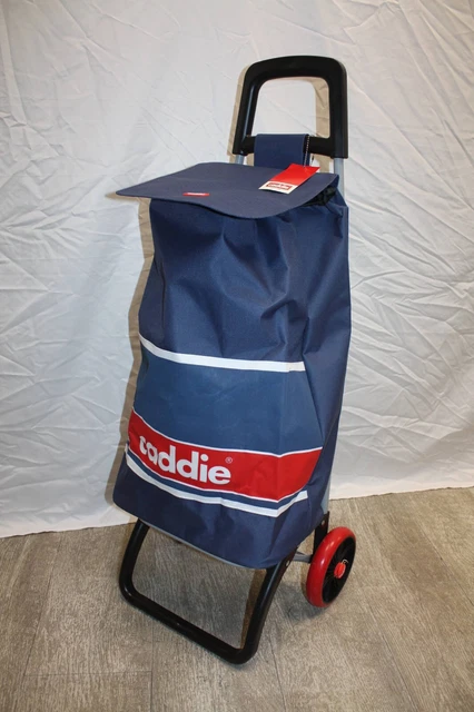 Chariot De Courses Caddie 4 Roues - Léger Pliable Grand Format XXL Avec Freins - Neuf