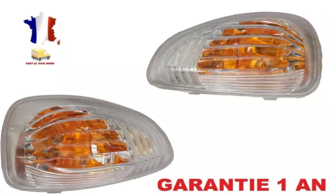 2 Clignotants de rétroviseur pour Renault Master 3 / Nissan NV400 / Opel Movano