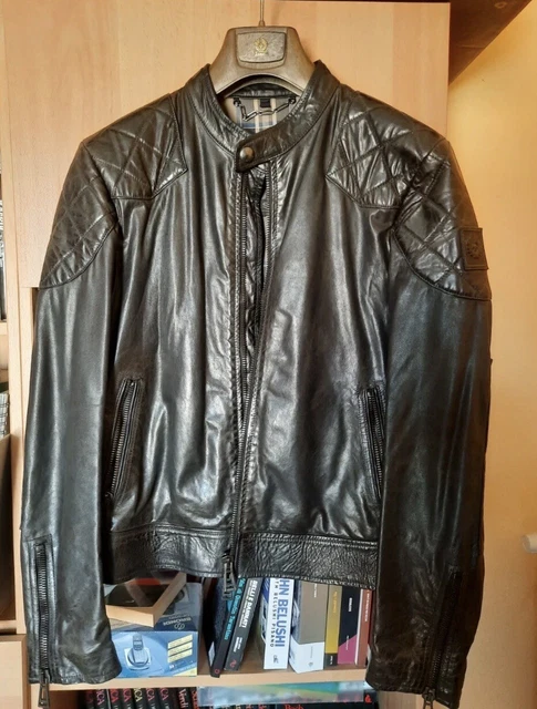 Belstaff Outlaw Leather Size L  50 David Beckham