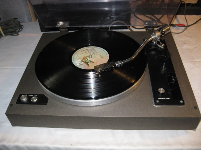 Platine Vinyle Marlux MX-560 - Lecteur Vinyle D'occasion, Bon état De Fonctionnement