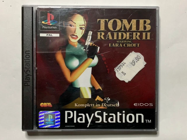 Tomb Raider II – Sony PS1 – PAL – Complet (CIB) – État Correct