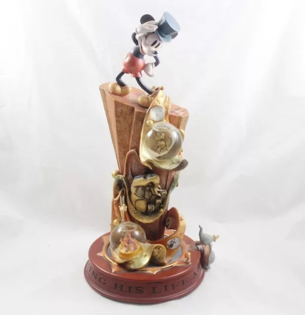 Statuette Mickey DISNEY 100 éme anniversaire de Walt Disney snow globe