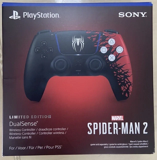 SONY PS5 DUALSENSE Wireless Controller SpiderMan 2 Limited Edition