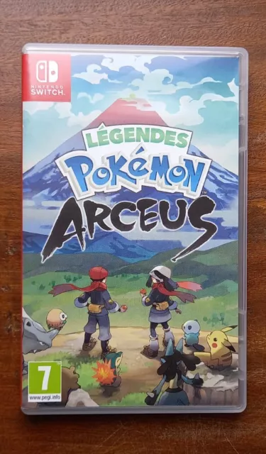 Pokemon Arceus Légendes jeux Nintendo Switch Neuf FR