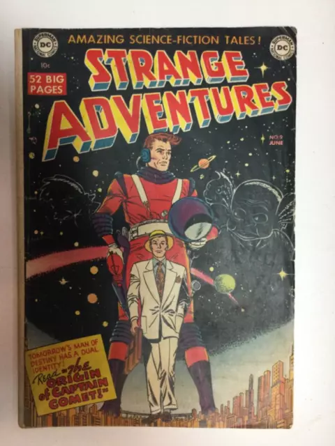 Strange Adventures No.9, DC Comics, 1951,original, 10 cent