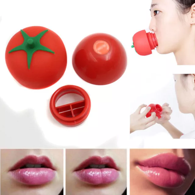 Enlarger Suction Tools Women Lady Tomato Lip Pump Bigger Full Enhancer Plumper