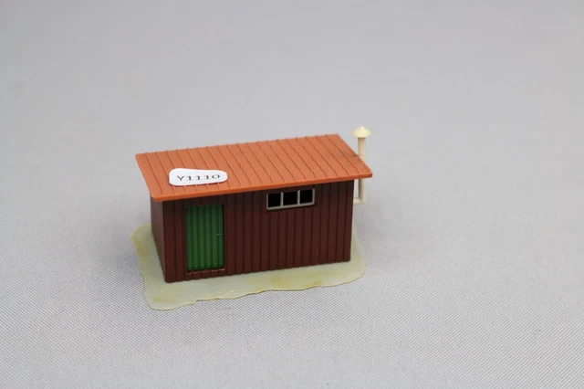 Ensemble Jouef HO 1973 - Pavillon De Jardin, Cabane Chantier, Abri Voyageurs - Vintage