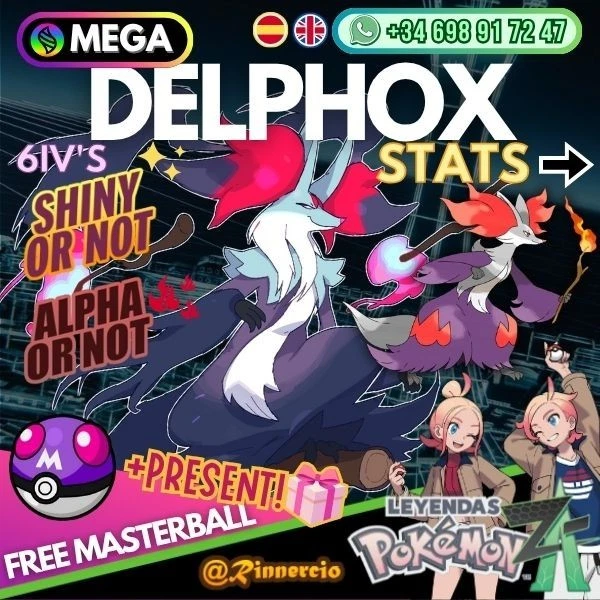 Pokémon ZA Legends - Falinks Shiny Alpha 6IVs Compétitif + Masterball - Neuf - Nintendo Switch