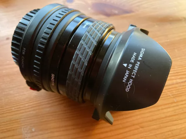 Sigma MF Super-Wide II 24mm f/2.8 Lens -Canon FD fit.