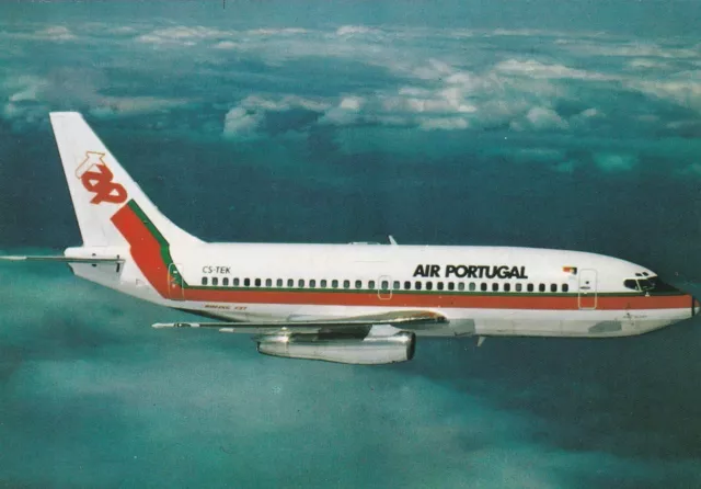 Carte Postale Avion - Air Portugal - Boeing 737 - (Cs - Tek)