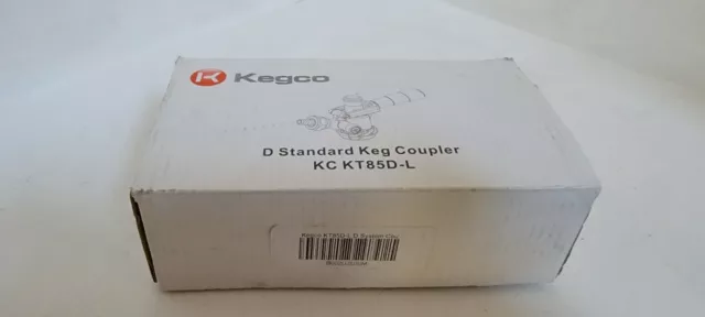 Kegco KC KT85D-L Keg Coupler D System  - free ship