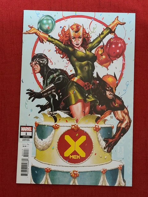 X-Men #1 Brooks Party Variant Cover 9.0 Vf/Nm Marvel Comics