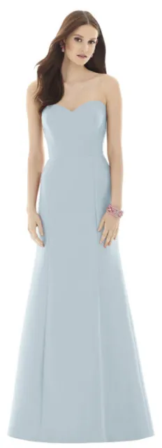 Alfred Sung Sz-18 Bridesmaid dress: Sweetheart, Mist, Style D728