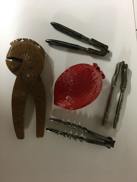 Lot De 2 Anciens Casse-noix érotiques – Objets De Collection Originaux