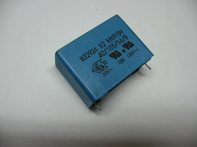 Lot De 10 Condensateurs X2 MKP 275V AC 0.01µF (10nF) - Pas De 17.5mm, Générique Neuf