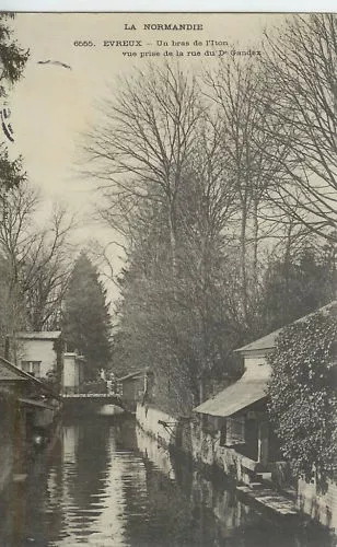 Cpa-27-Evreux-La Normandie-Un Bras De L'iton-Vue Prise