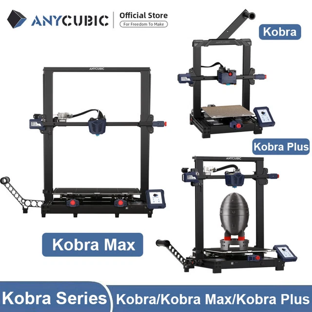 Anycubic Kobra 3 Max Combo FDM 3D-Drucker Düse Filament gratis