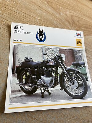 CM3 Ariel 3 Triciclo 50 cm3 1971 Porta Carte Motocicletta Di Collezione Atlas UK 