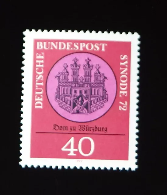 Deutschland Bund BRD 1972 Nr. 752 Dom Würzburg postfrisch