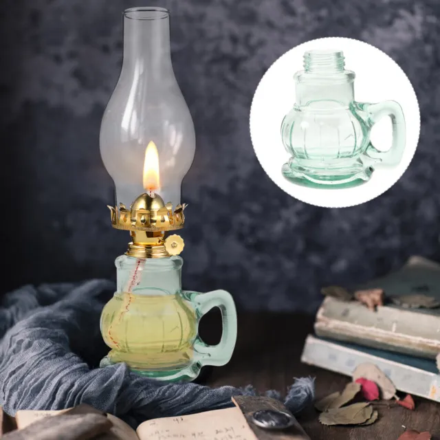 Glass Kerosene Lamp Accessories Chimney for Vintage Lamps Tank