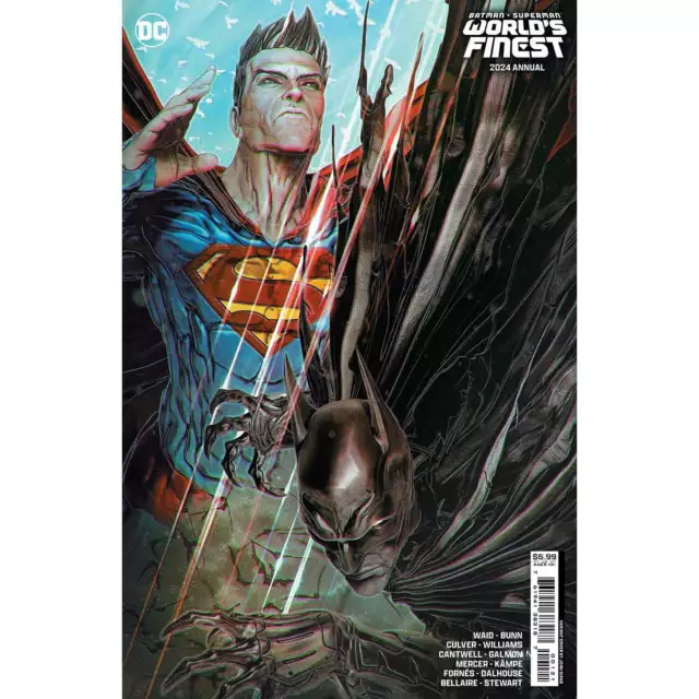 BATMAN SUPERMAN WORLDS Finest 2024 Annual 1 Cover B Giang Variant 4.
