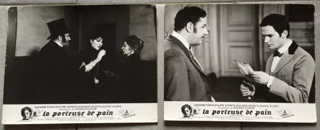 LA PORTEUSE DE PAIN Maurice Cloche SUZANNE FLON Philippe Noiret 2 Photos *
