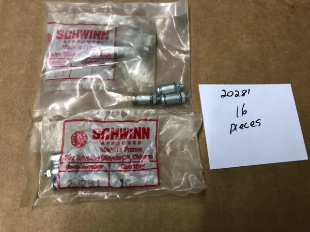 Schwinn Bicycle Cable Stays Bolt Clamp Huret Front Derailleur Part NO 20281 NOS