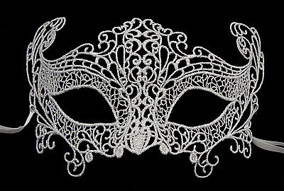 Mask from Venice Lace Of Carnival- Silver 335
