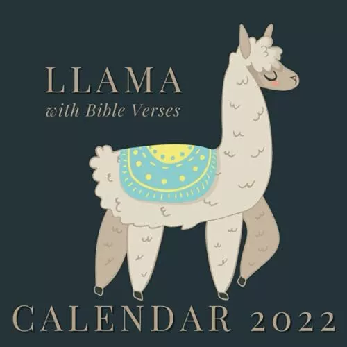 Llama Calendar 2022: With Bible Verses September 2021... by Publishing, Nature W