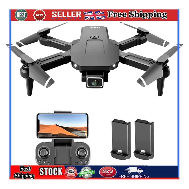 Drone de radiocontrol YLR/C S68 FPV 4K aviones 2,4 GHz 4 canales cuadricóptero plegable (B)