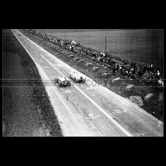 Photo A.004369 – Jean-Pierre Wimille Au Grand Prix Du Comminges 1936