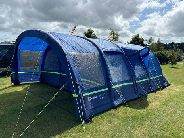 Berghaus Air 6XL Polycotton Inflatable Tent With FREE Berghaus Carpet - Tents & Camping Shelters - View #10
