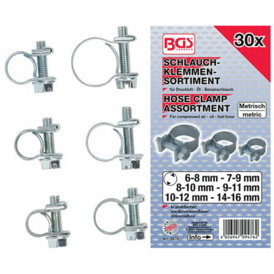 Kraftmann Set 6 Pinces pour Tuyaux Code bgs80855 FBGS80855 KRAFTMANN Atelier 