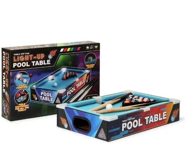 Toymania Light Up Pool Table