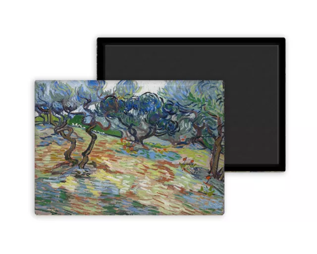 Oliviers-Van Gogh Vincent-Magnet Frigo 54x78mm