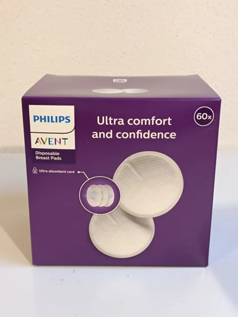 Philips Avent Einweg-Stilleinlagen, Ultra-Komfort SCF254/61 (60er Pack)