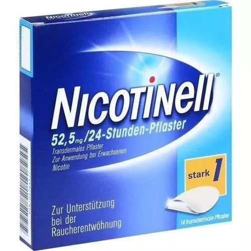 NICOTINELL 52,5 mg 24 Stunden Pfl.transdermal 14 St PZN 3764577