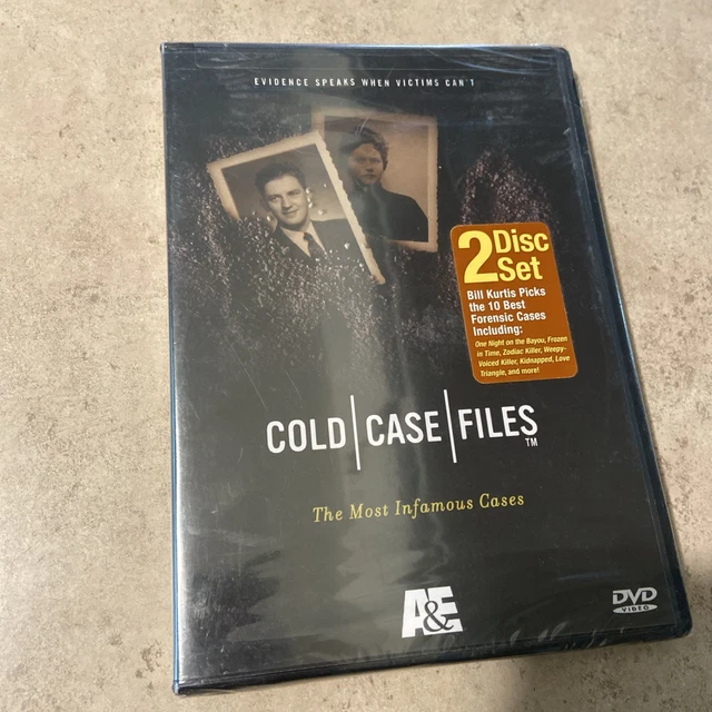 COLD CASE FILES: The Most Infamous Cases (DVD) (A&E) (2 discos