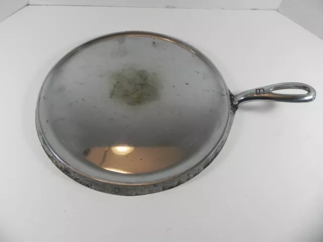 Griswold No 9 Cast Iron 10" Gridle 609 hard to find Chrome Plated Erie PA U.S.A.