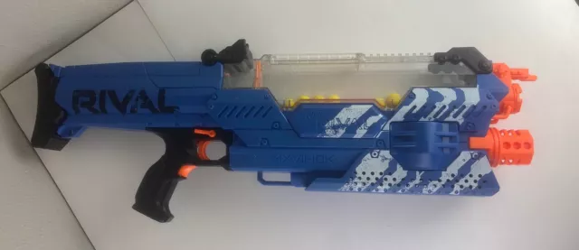 Nerf Rival Nemesis MXVII-10KTeam Blue Motorized Blaster 2016 Hasbro Tested