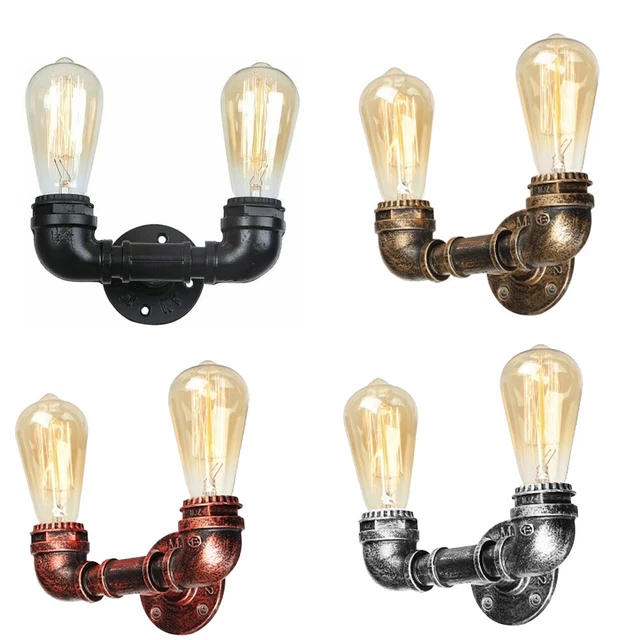 Antik Retro Vintage E27 Wandleuchte Wandlampe Industriell Wand lampe Licht DE