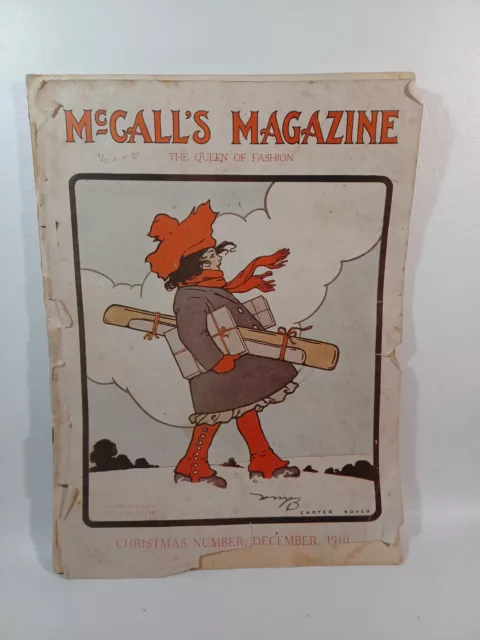 December, 1910 McCall's Magazine featuring McCall's Patterns