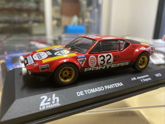 SPARK-MODEL S0526 Echelle 1/43 | DE TOMASO PANTERA N 7 LE MANS 1975 P