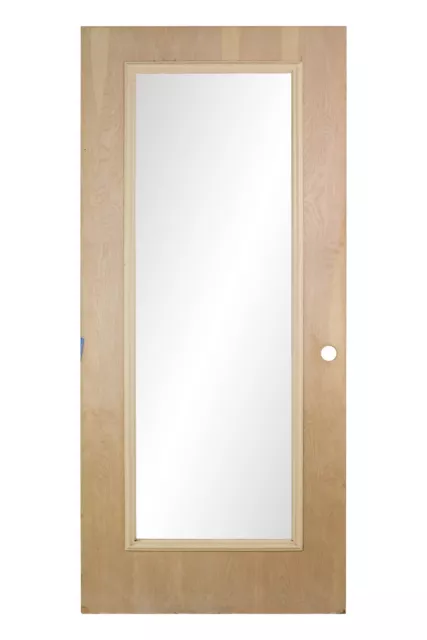 Olde New 1 Lite Solid Wood Unfinished Passage Door 79 x 35.75