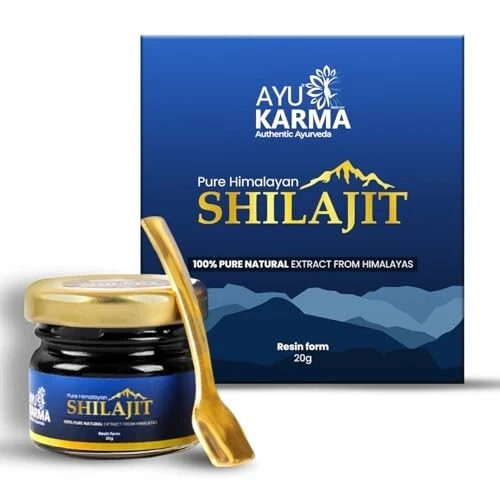 Ayukarma Ayurveda Pure Himaliyan Shilajit best genuine result 20 gram