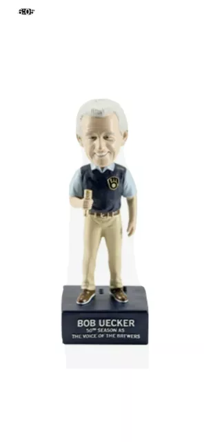 Bob Uecker Bobbleheads 9/25 and 9/26 NIB SGA and Theme Night WWE