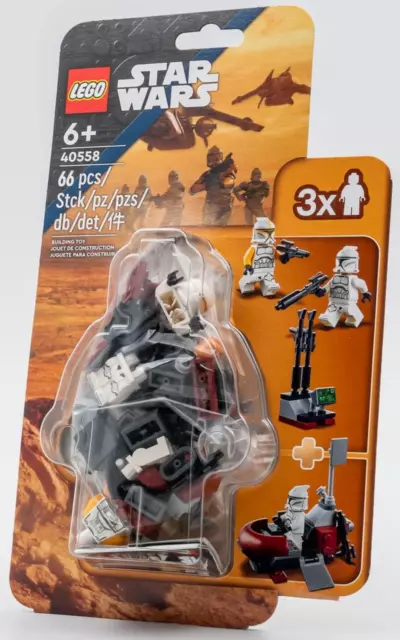 Lego 40558 Clone Trooper Command Station Star Wars 66 Pcs