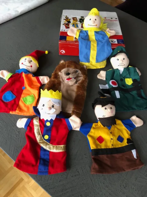 Kasper Puppen 6 Stück von ROBA