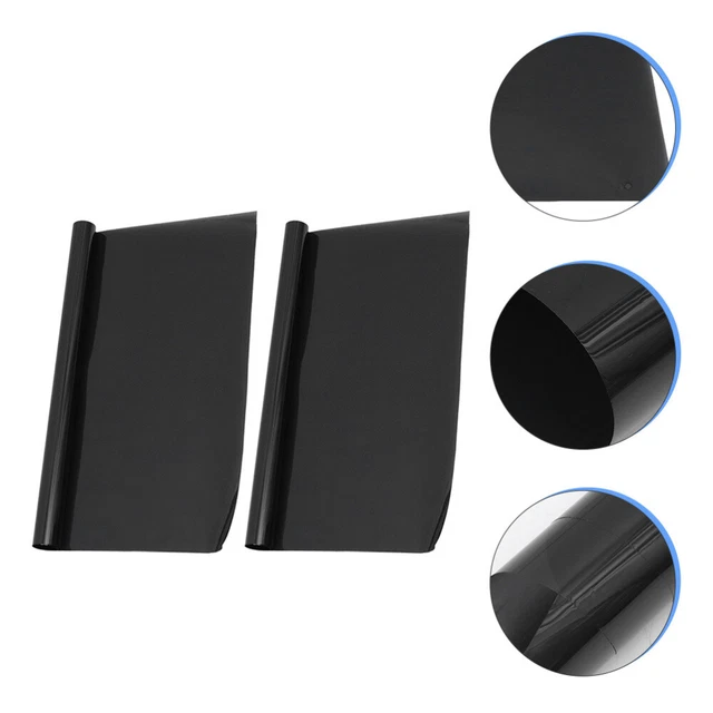 2 Pcs blackout window films window tint decals Film Thermique De Fenêtre De Voit