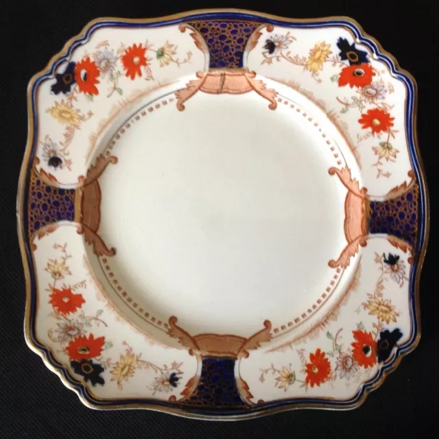 Vtg Royal Winton Grimwades China 770 Pattern Dinner Plate RWI-198 Cobalt Imari